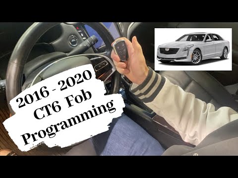 How To Program A Cadillac CT6 Smart Key Remote Fob 2016 - 2020