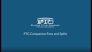 PTC Companion Fees and Splits screenshot 4