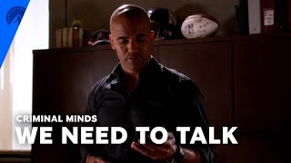 Criminal Minds | Derek Morgan And His Wife "Have To Talk" (S11, E15) | Paramount+