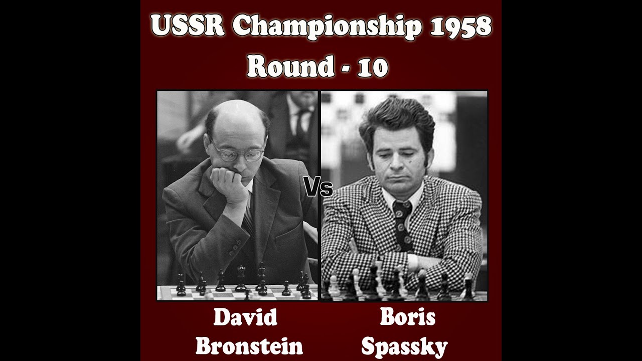 David Bronstein vs Boris Spassky | USSR Championship 1958