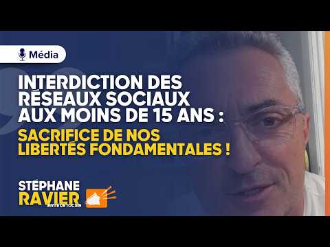 Tocsin 🎙️ Interdiction des réseaux sociaux aux - 15 ans : sacrifice de nos libertés fondamentales !