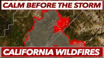 Update and Forecast for the California Wildfires as a Red Flag Warning Returns to the State