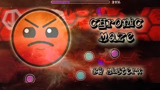 Geometry Dash - Chronic Maze (7☆?) by MisterX (me) | 2/3 coins [60 Hz]