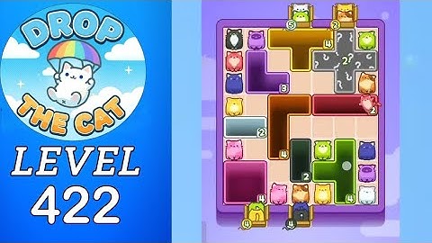 Drop The Cat Level 422 Walkthrough