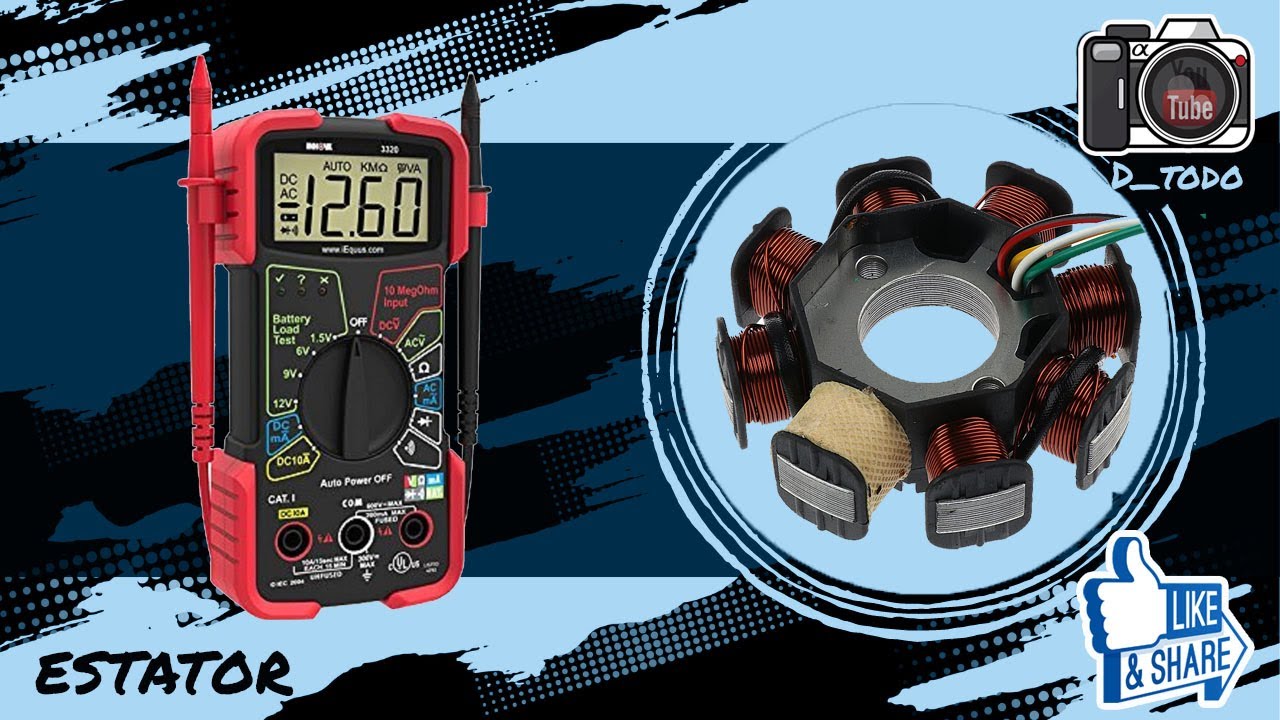 64 | Como Probar Estator De Moto Con Multimetro