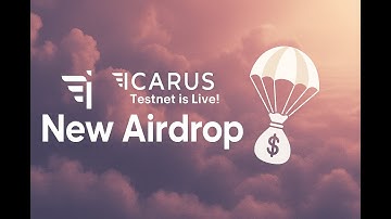 🚀 ICARUS Testnet Airdrop LIVE! 🎁 Complete Step-by-Step Airdrop Process  (🔥Don’t Miss This!) #icarus