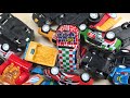 toy video || racing cars, dump trucks, school cars, cylinder cars