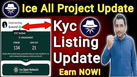 Ice Open Network All Project Listing Update | Ice Network All Project Kyc Account Verify Update