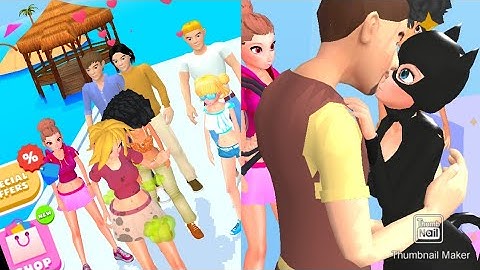 NEW UPDATE LEVEL : Makeover Run Gameplay Walkthrough (Android,iOS Games) All Levels - E908EE112