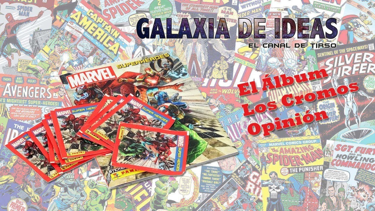 Colección de Cromos Marvel de Panini