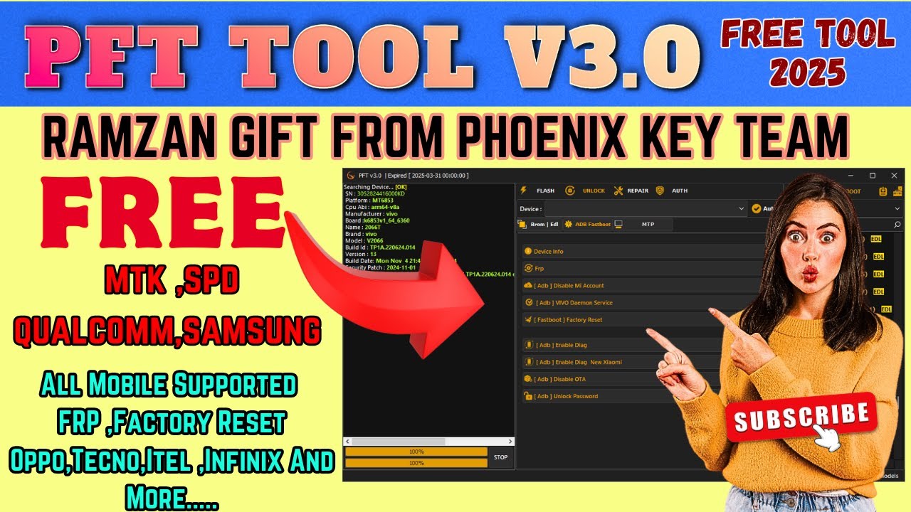 🔥 Phoenix Key Tool – The Ultimate Unlocking & Flashing Solution