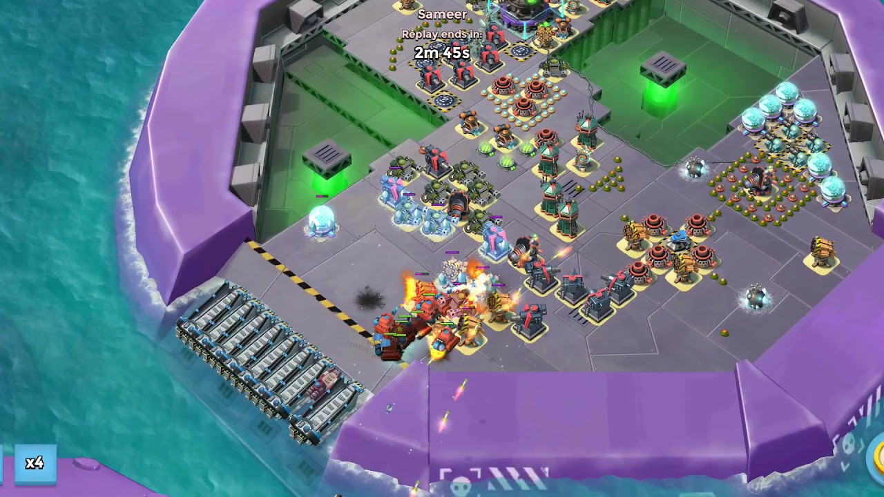 Boom Beach Mega Crab July 2018 Stages 25-26