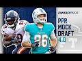 PPR Mock Draft (2020) | Fantasy Football Pick-by-Pick Strategy with Adam Rank