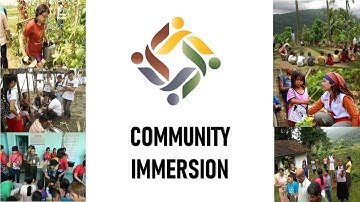 NSTP 2: COMMUNITY IMMERSION