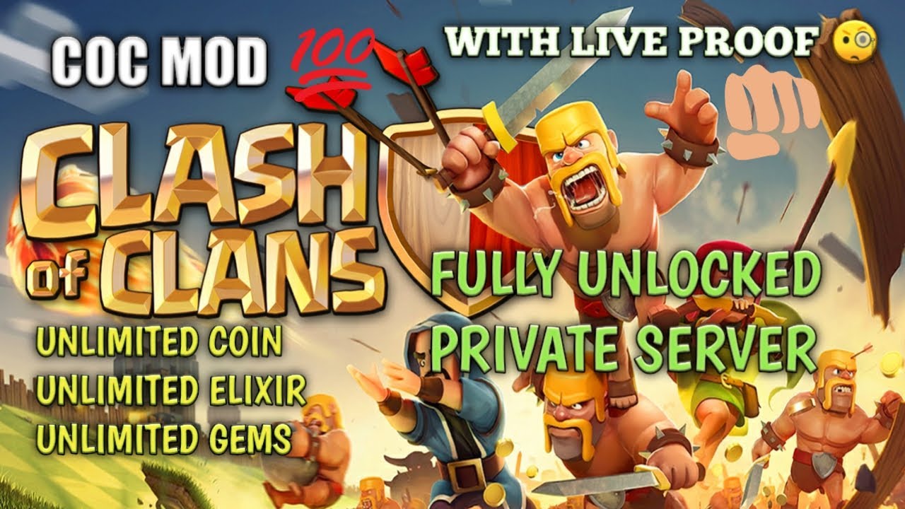 Clash Of Clans Hack Private Server Apk Download