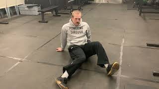 Seated Knee Drop