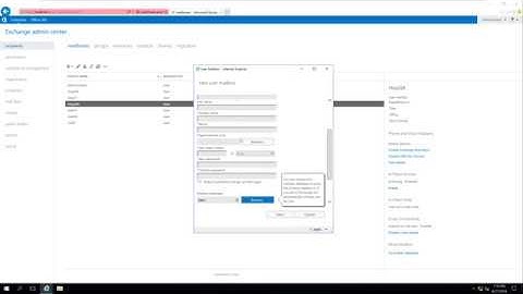 Configure email address format in Exchange 2019