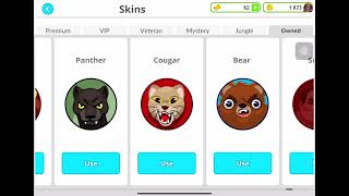 Selling or trading accounts Paid skins and 3 emojis