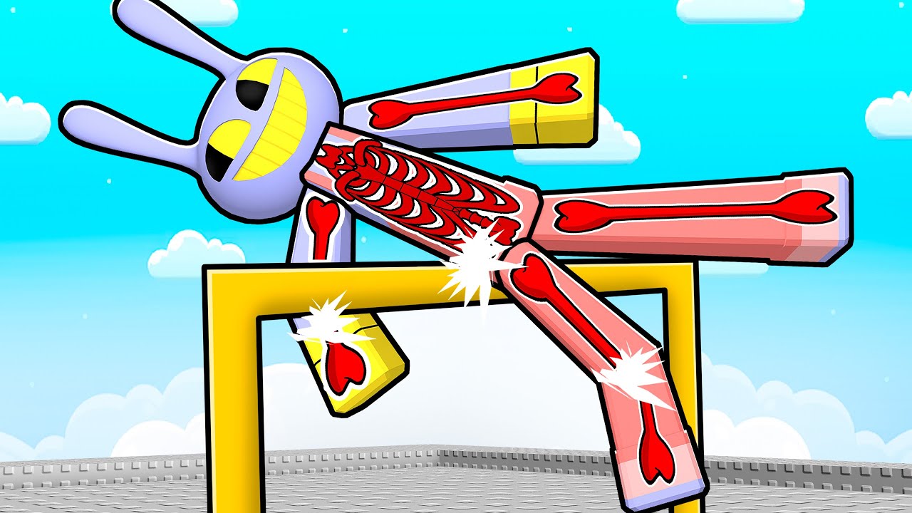 Jax e Pomni precisam QUEBRAR OSSOS para EVOLUIR