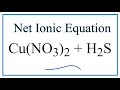 Net Ionic Equations and Spectator Ions