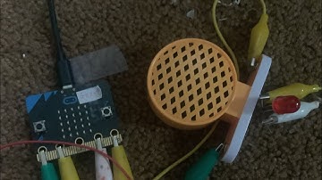 Microbit wind alarm  (video contains flashing lights)