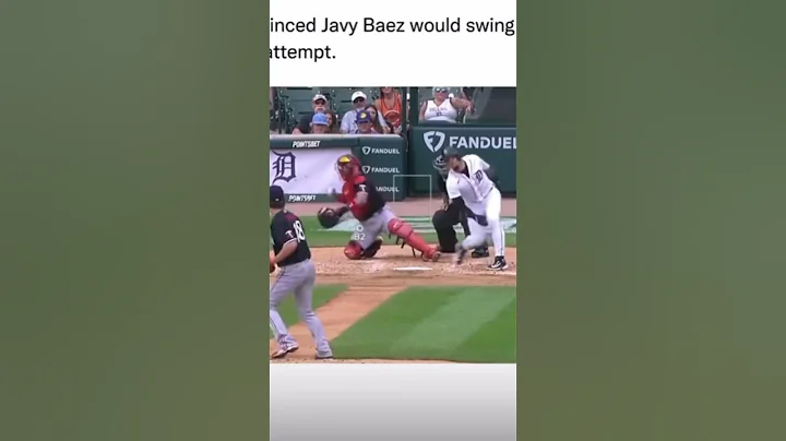 Javy Baez would swing at a pickoff attempt