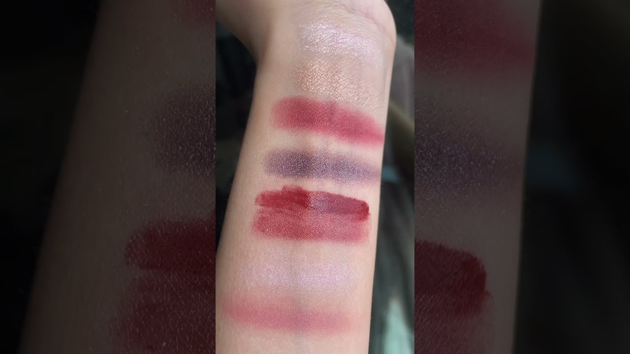 suqqu 2021 Holiday Make-Up Kit A limited-edition swatches