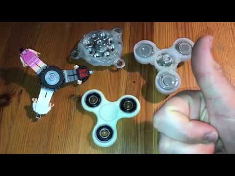 Original Fidget Spinner gegen selbst gemachte real Fidget Spinner versus self made spinner challenge