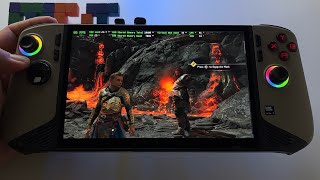 God of War Ragnarok | MSI Claw 8 AI+ gameplay