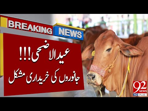 Eid Ul Adha: Prices Of Sacrificial Animals Touching Sky-High! | 20 June 2023 | 92Newshd