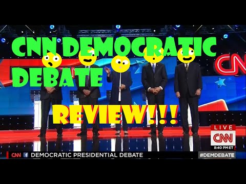 CNN Democratic Debate LIVE STREAM