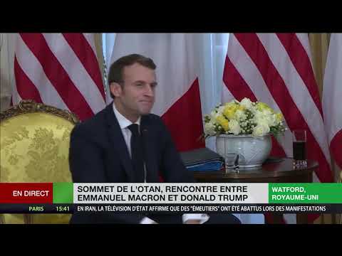 «C'est la meilleure non-réponse que j'aie jamais entendue» : Trump raille Macron devant la presse