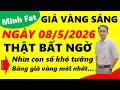 Giá Vàng Hôm Nay 8/5/2026: 9999, SJC, Nhẫn 9999