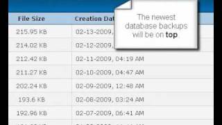 MyBB Tutorial - Create Database Backup via ACP