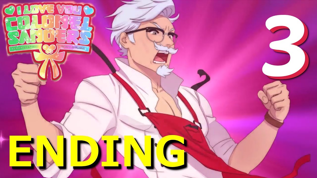 photo Col Sanders Dating Sim i love you colonel sanders good true ending ft 11 herbs and spices manly let s play 3