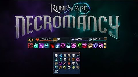 How could the NEW Necromancy skill work in RuneScape?