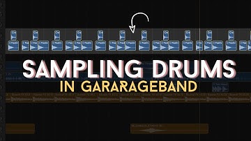 How To Sample & Produce Drum Beats In GarageBand [GarageBand Beats Tutorial]