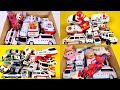 救急車とスパイダーマンのおもちゃをチェックして坂道を緊急走行するよ！Check out ambulance and spiderman toy! run on the slope.