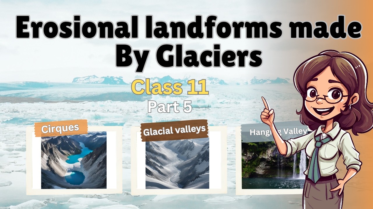 Erosional Landforms made by Glaciers - Landforms and Their Evolution ...