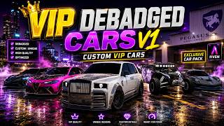 VIP Custom Debadged Cars V1 | FiveM GTA 5 Car Pack | Unbranded Fivem Cars