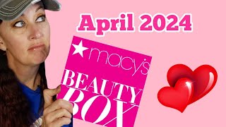 APRIL 2024 MACYS BEAUTY BOX | Opinionated Horsewoman