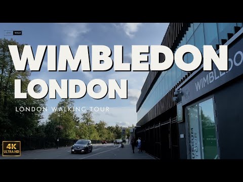 Wimbledon, Cannizaro Park, Wimbledon Village | LONDON 4K Walking Tour 🇬🇧 2023