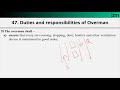 CMR 47: Overman's Duties & Responsibilities 🛠️