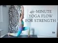 YOGANUARY #25 | 40-Minute Yoga Flow for Strength, All Levels | CAT MEFFAN