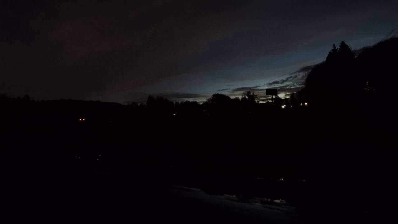 North Park Getting Dark early October 2016 60X Time Lapse YouTube