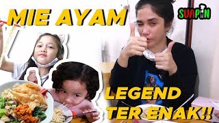 Pulang nemenin Mama ke pasar, Elea, Sheva sarapan mie ayam jhon | SUAPIN