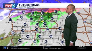 Iowa weather: Winter storm brings snow, more wind, and cold this weekend