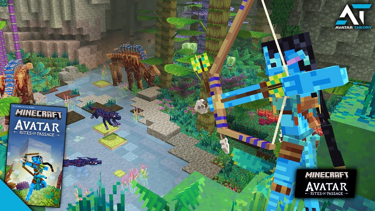 The Hunt | RITES OF PASSAGE #3 - Avatar DLC in MINECRAFT - YouTube