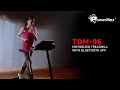 Explore the brand new powermax tdm96 motorized treadmill with bluetooth app fitforlife powermax