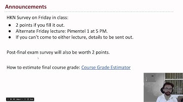 Lecture 39 Video 0 : Introduction